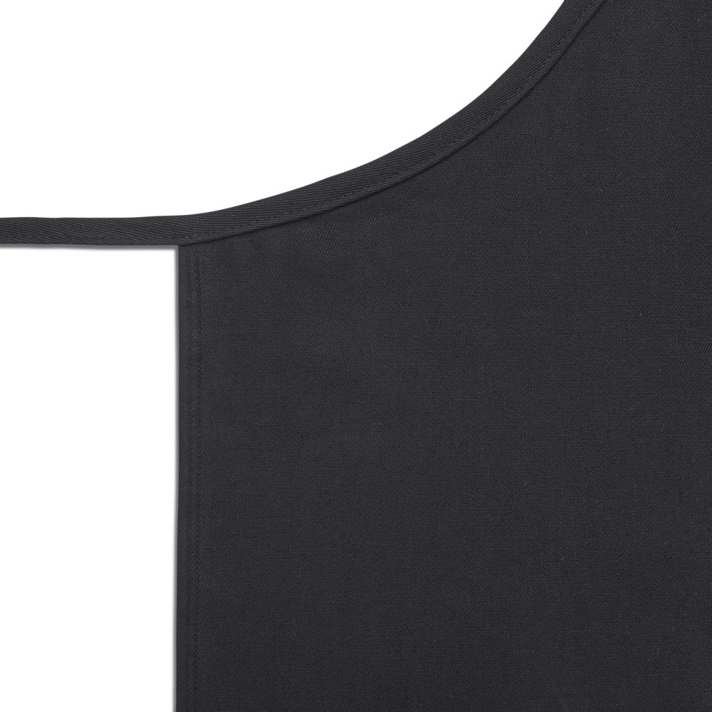 Престилка с джоб черна 75/50cm - Roll drap